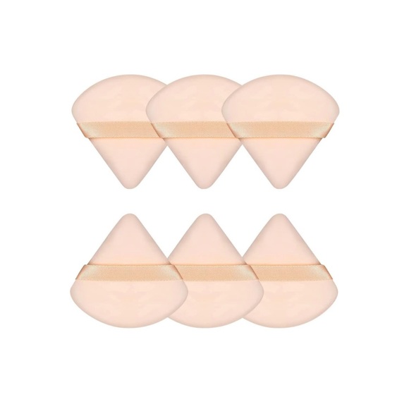 6 Pieces Powder Puff Face Triangle Makeup Puff Cosmetic Foundation Sponge - Picture 6 of 9